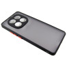 Чохол до мобільного телефона Dengos Matte Xiaomi Redmi Note 14 Pro (Black) (DG-TPU-MATT-156)