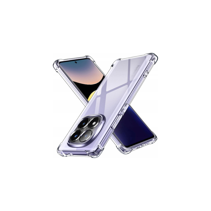 Чохол до мобільного телефона BeCover Anti-Shock Xiaomi Redmi Note 14 Pro 4G Clear (713036)