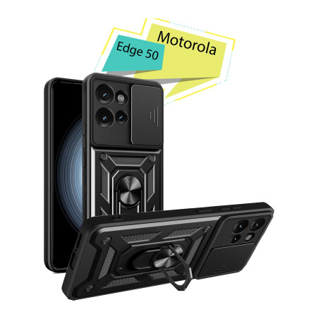 Чохол до мобільного телефона BeCover Military Motorola Edge 50 Black (713050)