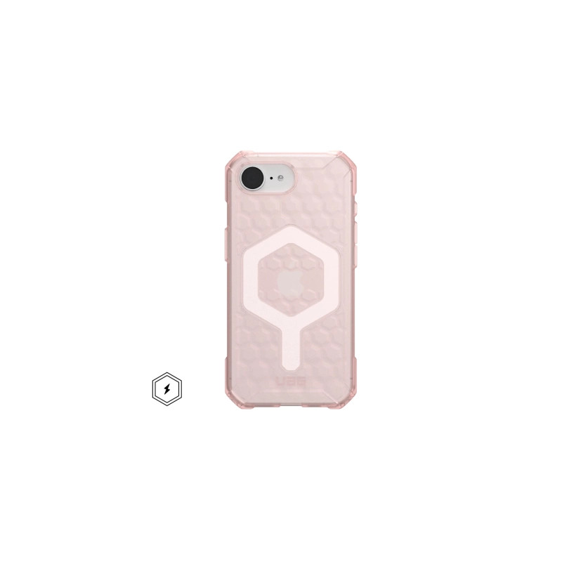 Чохол до мобільного телефона UAG iPhone 16E (4th Gen, 2025), Essential Armor MagSafe, Rose (114496114C4C)
