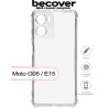 Чохол до мобільного телефона BeCover Anti-Shock Motorola Moto G05 / E15 Clear (713470)
