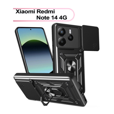 Чохол до мобільного телефона BeCover Military Xiaomi Redmi Note 14 4G Black (713451)