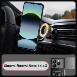 Чохол до мобільного телефона BeCover Military Xiaomi Redmi Note 14 4G Black (713451)