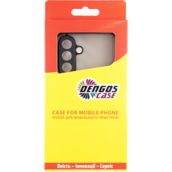 Чохол до мобільного телефона Dengos Matte Samsung Galaxy A36 5G (Black) (DG-TPU-MATT-165)