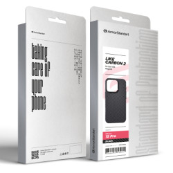 Чохол до мобільного телефона Armorstandart LikeCarbon2 MagCase для Apple iPhone 15 Pro Black (ARM83806)