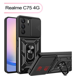 Чохол до мобільного телефона BeCover Military Realme C75 4G Black (713539)