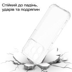 Чохол до мобільного телефона BeCover Anti-Shock Apple iPhone 17 Pro Clear (713797)
