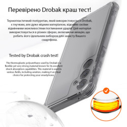 Чохол до мобільного телефона Drobak Acrylic with Airbag Samsung A17 4G (858516)