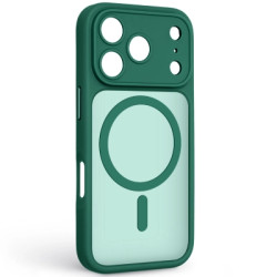 Чохол до мобільного телефона Armorstandart Lush MagCase Apple iPhone 17 Pro Dark Green (ARM87491)