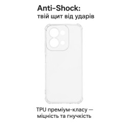 Чохол до мобільного телефона BeCover Anti-Shock Xiaomi Redmi 15C 4G/5G Clear (713812)