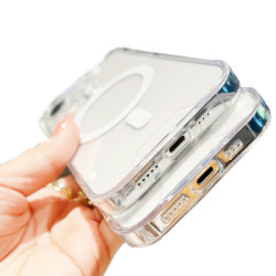 Чохол до мобільного телефона BeCover Space Case MagSafe Apple iPhone 16e Transparent (713884)