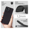 Чохол до мобільного телефона Armorstandart Matte Slim Fit Motorola G86 Power 5G Camera cover Black (ARM86603)