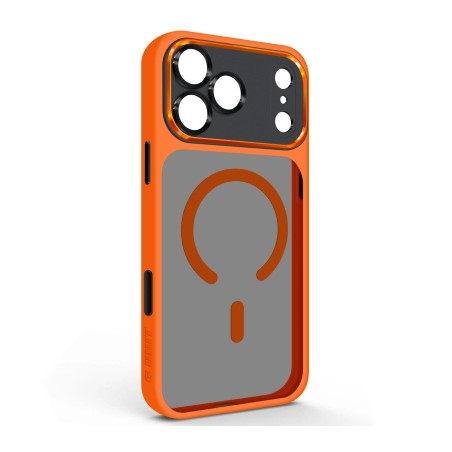 Чохол до мобільного телефона Armorstandart Unit-C MagCase SE Apple iPhone 17 Pro Max Orange Black (ARM86321)