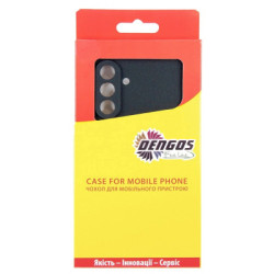 Чохол до мобільного телефона Dengos Carbon Kit for Samsung Galaxy A17 case + glass Black (DG-KM-160)