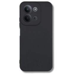 Чохол до мобільного телефона BeCover Silicone Poco C85 4G Black (714675)