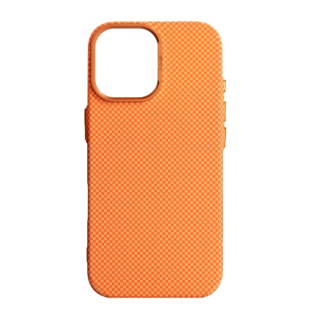 Чохол до мобільного телефона Armorstandart LikeCarbon2 MagCase Apple iPhone 16 Pro Max Kevlar Orange (ARM88595)