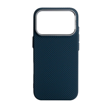 Чохол до мобільного телефона Armorstandart LikeCarbon2 MagCase Apple iPhone 17 Pro Kevlar Dark Blue (ARM88554)