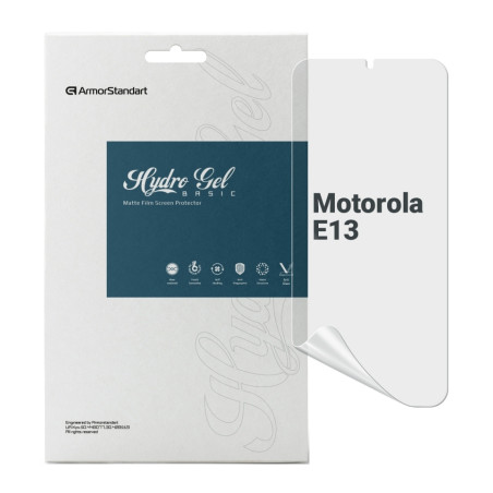 Плівка захисна Armorstandart Matte Motorola E13 (ARM66230)