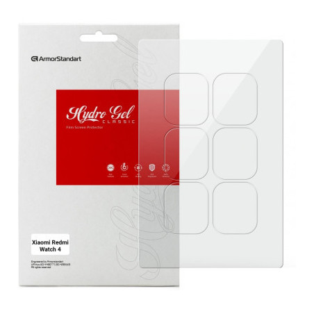 Плівка захисна Armorstandart Xiaomi Redmi Watch 4 6 pcs (ARM74577)