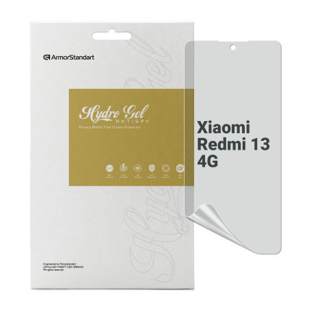 Плівка захисна Armorstandart Anti-spy Xiaomi Redmi 13 4G (ARM78286)