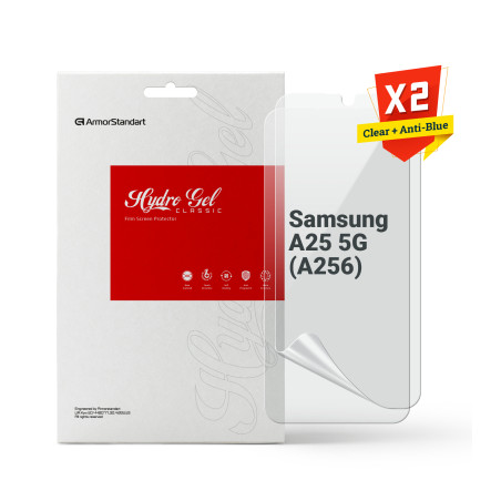 Плівка захисна Armorstandart Kit Clear + Anti-Blue Samsung A25 5G (A256) (ARM80686)