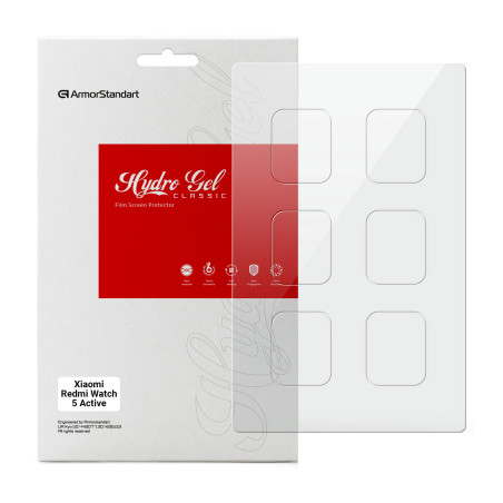 Плівка захисна Armorstandart Xiaomi Redmi Watch 5 Active 6 шт. (ARM81140)