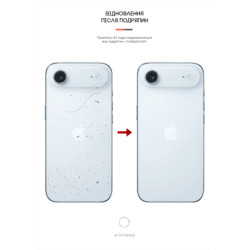 Плівка захисна Armorstandart Back panel Carbone Apple iPhone 17 Air Transparent (ARM86205)