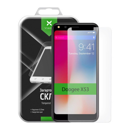 Скло захисне Vinga для Doogee X53 (VTPGS-DX53)