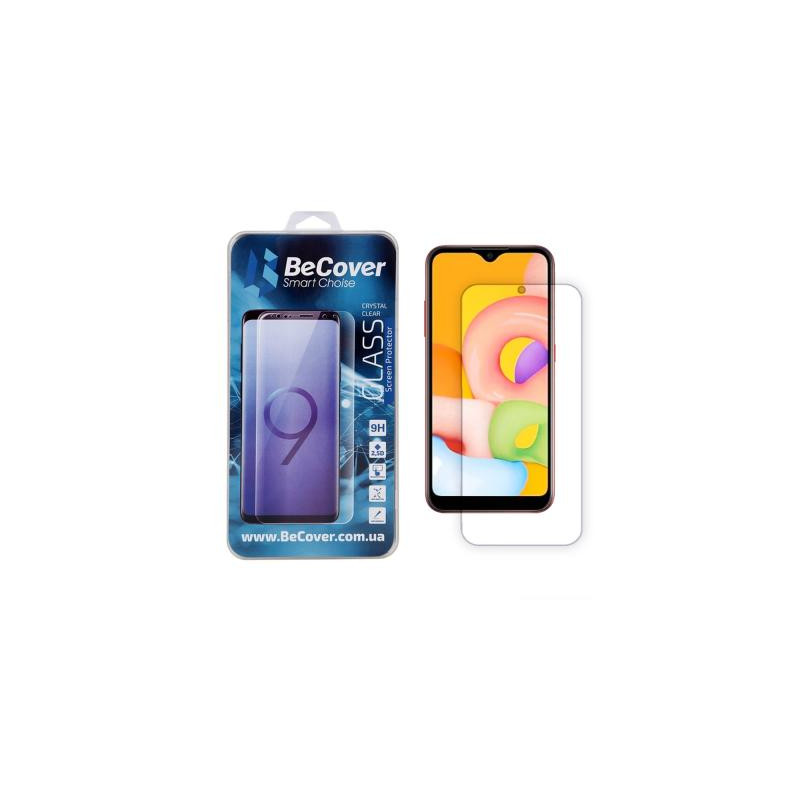 Скло захисне BeCover Samsung Galaxy A01 SM-A015 Crystal Clear Glass (704667)