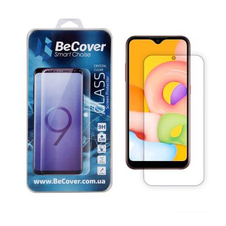 Скло захисне BeCover Samsung Galaxy A01 SM-A015 Crystal Clear Glass (704667)