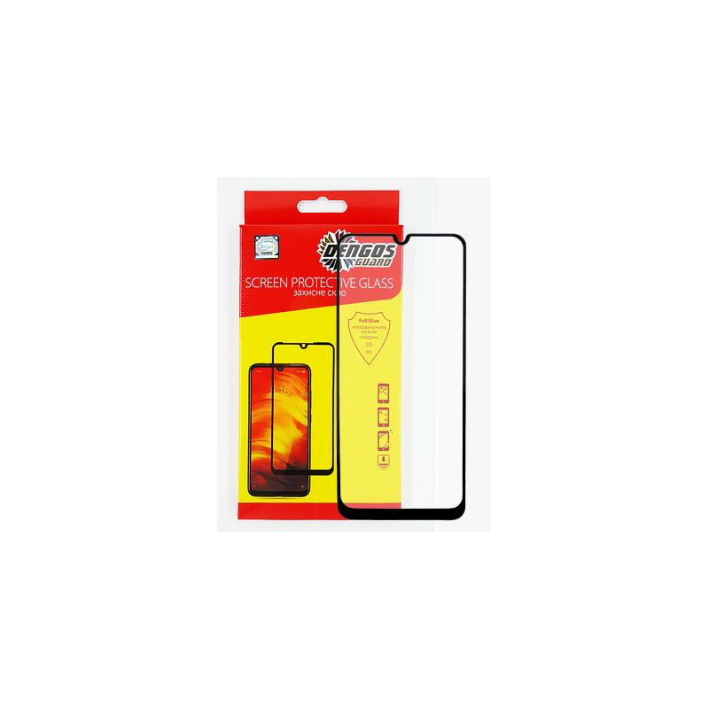 Скло захисне Dengos Full Glue для OPPO A31 (black) (TGFG-120)