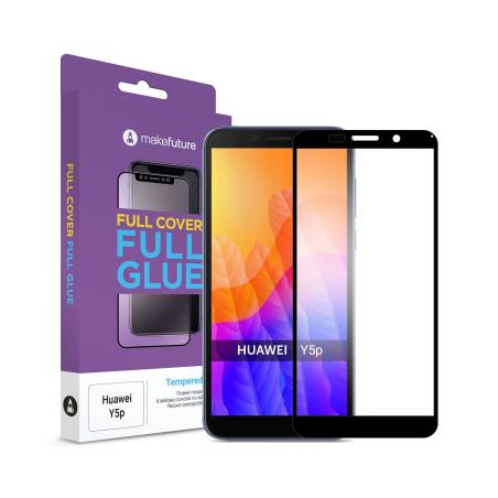 Скло захисне MakeFuture Huawei Y5p Full Cover Full Glue (MGF-HUY5P)