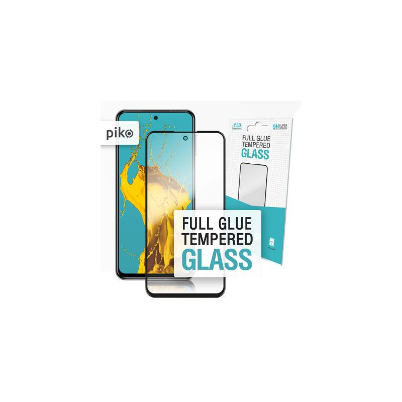 Скло захисне Piko Full Glue Xiaomi Redmi Note 9 Pro black (1283126501883)