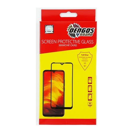 Скло захисне Dengos Full Glue Samsung Galaxy M01 (TGFG-132) (TGFG-132)