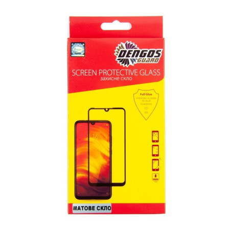 Скло захисне Dengos Full Glue Matte Xiaomi Redmi Note 8 (TGFG-MATT-09) (TGFG-MATT-09)