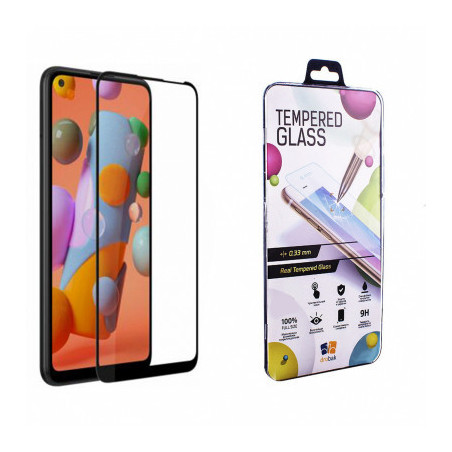 Скло захисне Drobak Samsung A11 (Black) (121276) (121276)