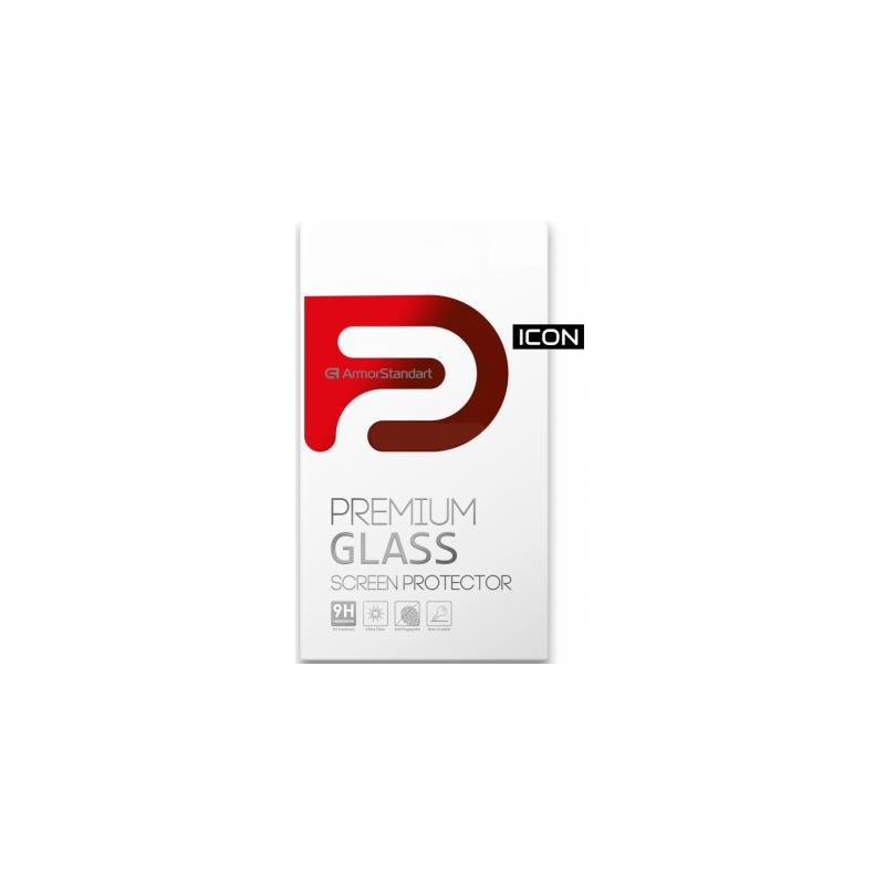 Скло захисне Armorstandart Icon для Xiaomi Redmi Note 10 Pro Black (ARM58655)