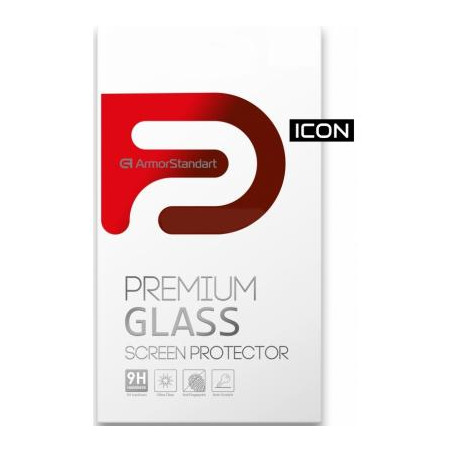 Скло захисне Armorstandart Icon для Xiaomi Redmi Note 10 Pro Black (ARM58655)