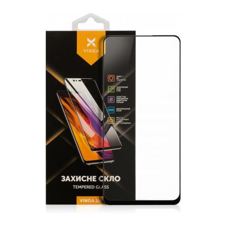 Скло захисне Vinga Xiaomi Redmi Note 9 (VGXRN9)