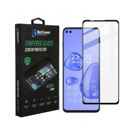 Скло захисне BeCover Motorola Moto G100 Black (706895)