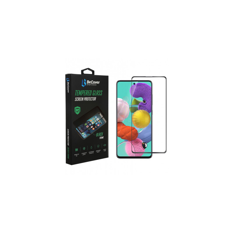 Скло захисне BeCover Samsung Galaxy M52 SM-M526 Black (706905)