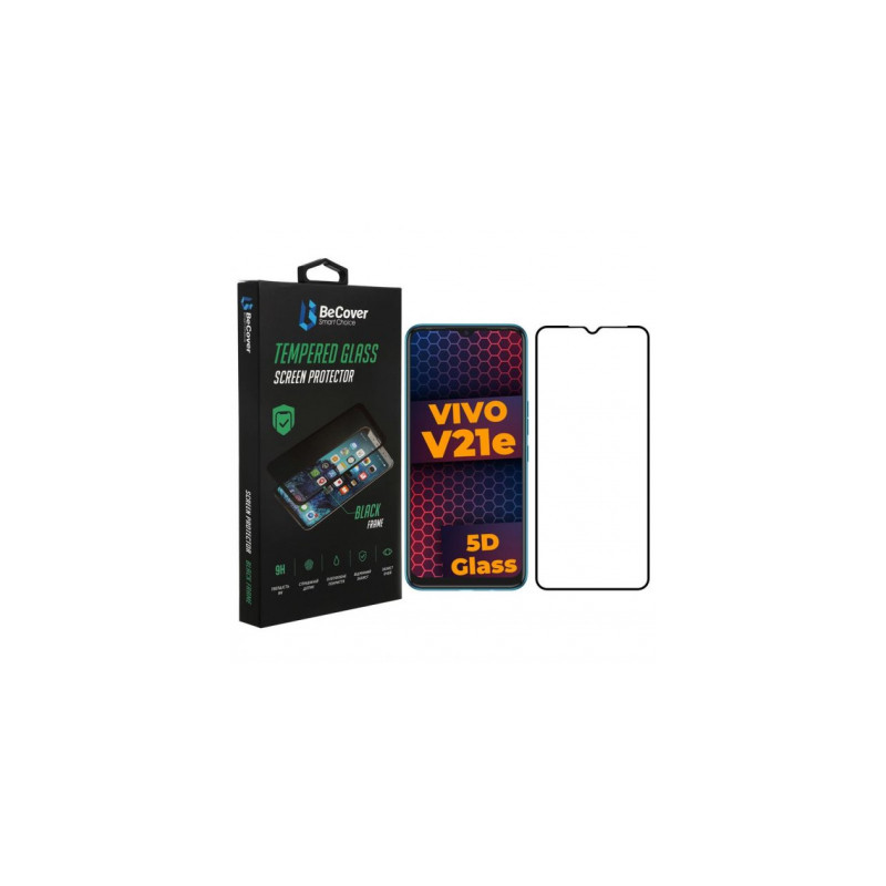 Скло захисне BeCover Samsung Galaxy S21 FE SM-G990 Black (707244)