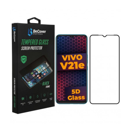 Скло захисне BeCover Samsung Galaxy S21 FE SM-G990 Black (707244)