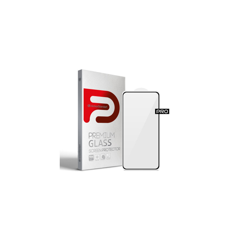Скло захисне Armorstandart Pro Samsung S22 Black (ARM61323)