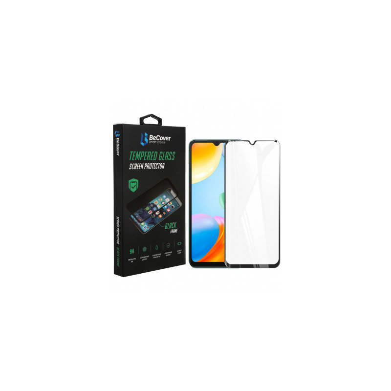 Скло захисне BeCover Xiaomi Redmi Note 11 4G/10 5G Black (707325)