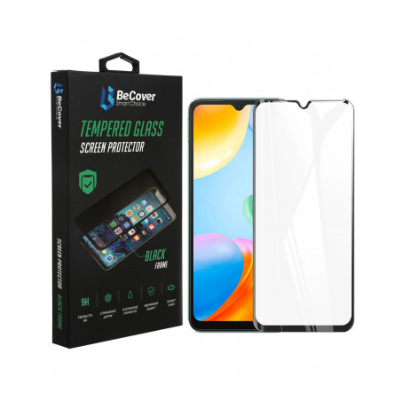 Скло захисне BeCover Xiaomi Redmi Note 11 4G/10 5G Black (707325)