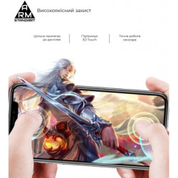 Скло захисне Armorstandart Full Glue Curved для Xiaomi 12/12X Black (ARM60930)