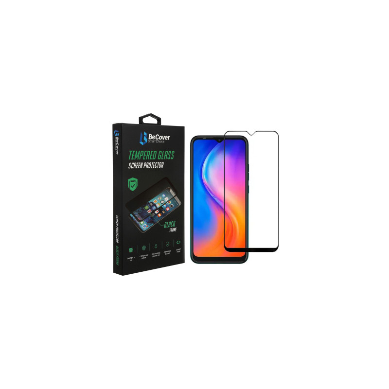 Скло захисне BeCover Blackview A70 Black (707902)