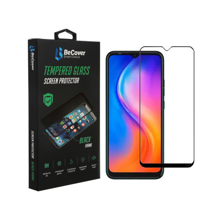 Скло захисне BeCover Blackview A70 Black (707902)