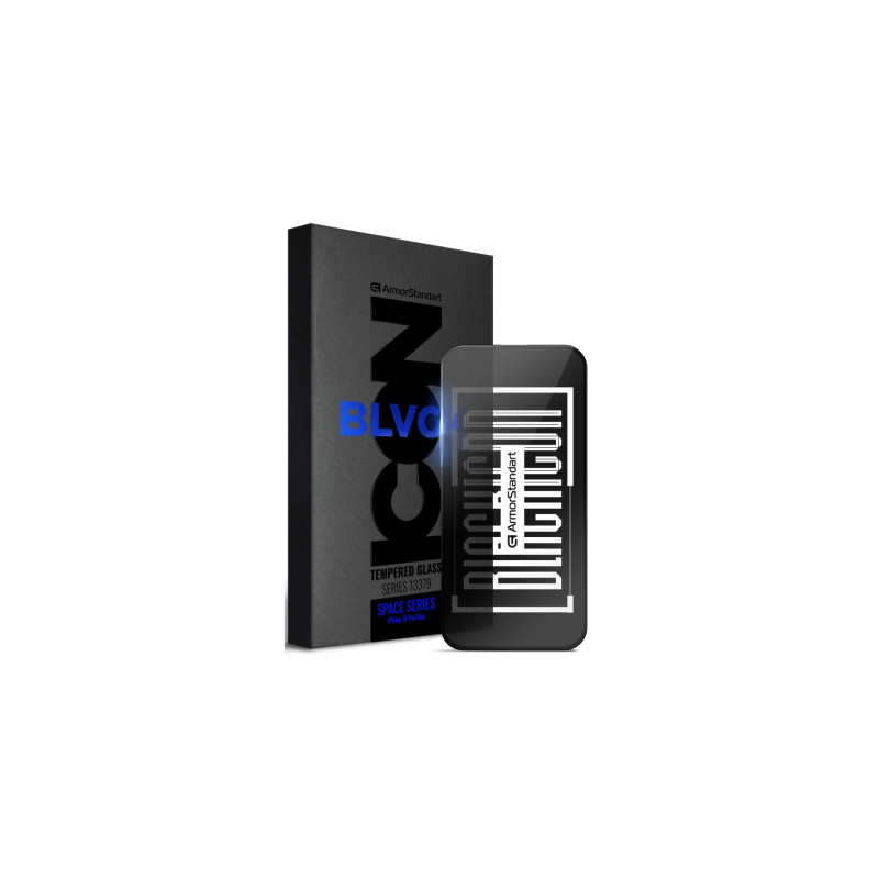 Скло захисне Armorstandart Space Black Icon Apple iPhone 14 Pro Max (ARM63564)